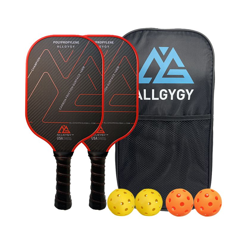 Conjunto de remo de pickleball de fibra de carbono 3K