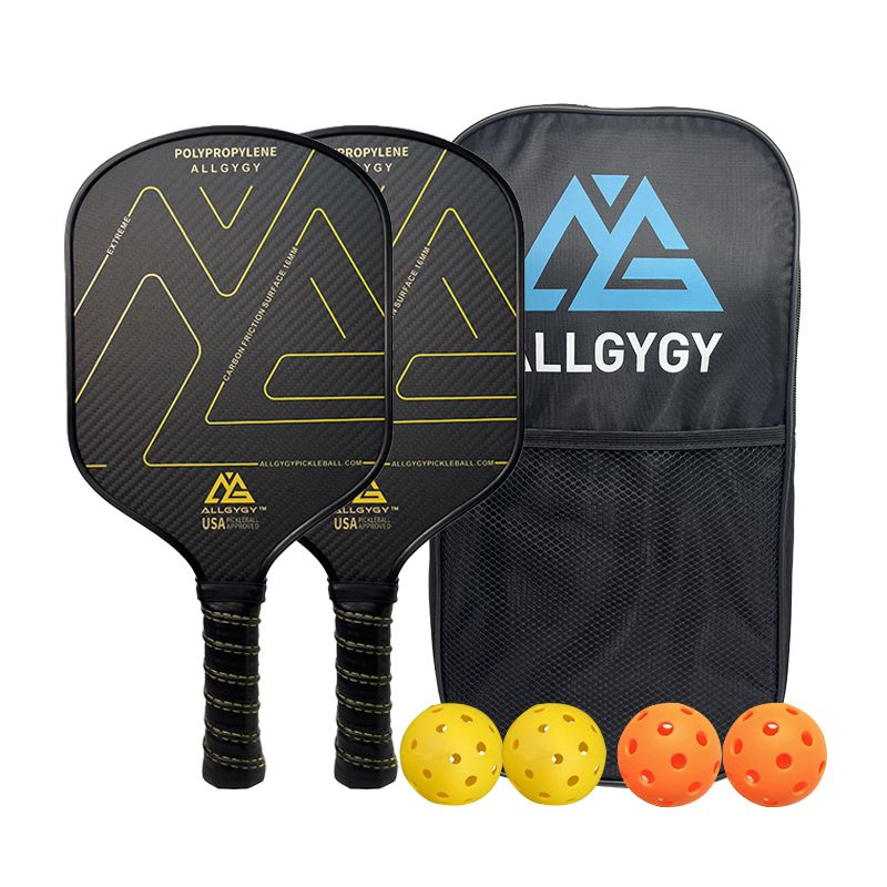 Conjunto de pickleball e remo de fibra de carbono T700 3K